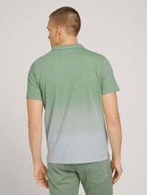 Gradiënt gestreept poloshirt - Mannen - Yarn Dye Stripe White Gradiënt gestreept poloshirt - Mannen - Yarn Dye Stripe White - 2 - TOM TAILOR