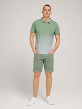 Gradiënt gestreept poloshirt - Mannen - Yarn Dye Stripe White Gradiënt gestreept poloshirt - Mannen - Yarn Dye Stripe White - 3 - TOM TAILOR