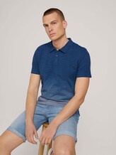 gestreiftes Poloshirt mit Farbverlauf - Männer - offwhite navy stripes gestreiftes Poloshirt mit Farbverlauf - Männer - offwhite navy stripes - 5 - TOM TAILOR