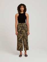Gemusterte Culotte Hose - Frauen - black animal print Gemusterte Culotte Hose - Frauen - black animal print - 3 - TOM TAILOR Denim