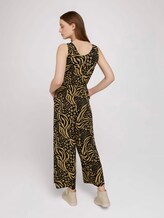 Mouwloos Culotte Jumpsuit - Vrouwen - black animal print Mouwloos Culotte Jumpsuit - Vrouwen - black animal print - 2 - TOM TAILOR Denim