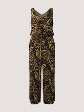 Mouwloos Culotte Jumpsuit - Vrouwen - black animal print Mouwloos Culotte Jumpsuit - Vrouwen - black animal print - 7 - TOM TAILOR Denim
