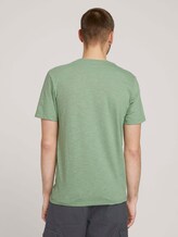 T-Shirt mit Fotoprint - Männer - mint green grindle melange T-Shirt mit Fotoprint - Männer - mint green grindle melange - 2 - TOM TAILOR