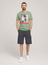 T-Shirt mit Fotoprint - Männer - mint green grindle melange T-Shirt mit Fotoprint - Männer - mint green grindle melange - 3 - TOM TAILOR