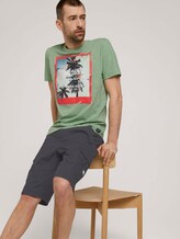 T-Shirt mit Fotoprint - Männer - mint green grindle melange T-Shirt mit Fotoprint - Männer - mint green grindle melange - 5 - TOM TAILOR