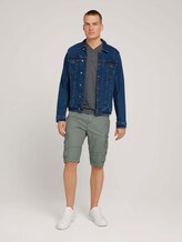 Henley T-Shirt in Melange Optik - Männer - dark grey grindle melange Henley T-Shirt in Melange Optik - Männer - dark grey grindle melange - 3 - TOM TAILOR