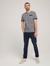 gestreiftes T-Shirt - Männer - sailor blue waffle stripe gestreiftes T-Shirt - Männer - sailor blue waffle stripe - 3 - TOM TAILOR