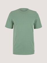 Basic T-Shirt - Männer - light mint green Basic T-Shirt - Männer - light mint green - 7 - TOM TAILOR