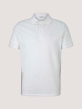 Strukturiertes Poloshirt - Männer - Off White Strukturiertes Poloshirt - Männer - Off White - 7 - TOM TAILOR