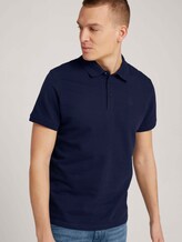 Strukturiertes Poloshirt - Männer - Sailor Blue Strukturiertes Poloshirt - Männer - Sailor Blue - 5 - TOM TAILOR