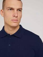 Strukturiertes Poloshirt - Männer - Sailor Blue Strukturiertes Poloshirt - Männer - Sailor Blue - 9 - TOM TAILOR