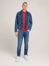 Strukturiertes Poloshirt - Männer - Plain Red Strukturiertes Poloshirt - Männer - Plain Red - 3 - TOM TAILOR