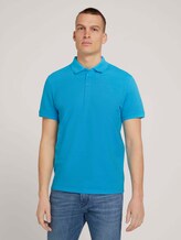 Strukturiertes Poloshirt - Männer - aquarius turquoise Strukturiertes Poloshirt - Männer - aquarius turquoise - 1 - TOM TAILOR
