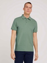 Strukturiertes Poloshirt - Männer - light mint green Strukturiertes Poloshirt - Männer - light mint green - 1 - TOM TAILOR