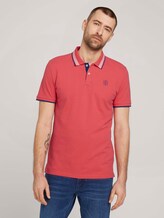 Poloshirt - Männer - Plain Red Poloshirt - Männer - Plain Red - 1 - TOM TAILOR