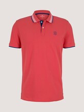 Poloshirt - Männer - Plain Red Poloshirt - Männer - Plain Red - 7 - TOM TAILOR