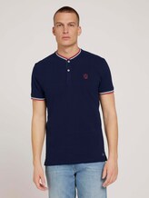Poloshirt mit Bio-Baumwolle - Männer - Sailor Blue Poloshirt mit Bio-Baumwolle - Männer - Sailor Blue - 1 - TOM TAILOR