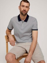 Poloshirt mit Bio-Baumwolle - Männer - offwhite palmtree design Poloshirt mit Bio-Baumwolle - Männer - offwhite palmtree design - 5 - TOM TAILOR