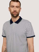 Poloshirt mit Bio-Baumwolle - Männer - offwhite palmtree design Poloshirt mit Bio-Baumwolle - Männer - offwhite palmtree design - 9 - TOM TAILOR