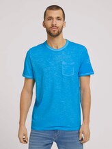 T-Shirt im Used-Look - Männer - aquarius turquoise T-Shirt im Used-Look - Männer - aquarius turquoise - 1 - TOM TAILOR