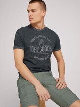 T-Shirt mit Print - Männer - Tarmac Grey T-Shirt mit Print - Männer - Tarmac Grey - 5 - TOM TAILOR