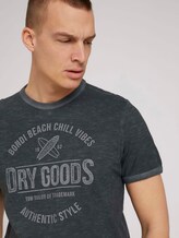 T-Shirt mit Print - Männer - Tarmac Grey T-Shirt mit Print - Männer - Tarmac Grey - 9 - TOM TAILOR