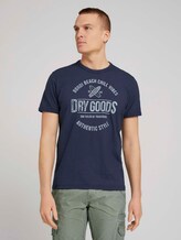 T-Shirt mit Print - Männer - Sailor Blue T-Shirt mit Print - Männer - Sailor Blue - 1 - TOM TAILOR