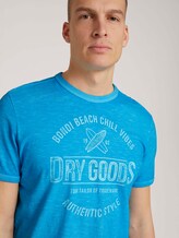T-Shirt mit Print - Männer - aquarius turquoise T-Shirt mit Print - Männer - aquarius turquoise - 9 - TOM TAILOR