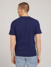 T-Shirt mit floralem Print - Männer - Sailor Blue T-Shirt mit floralem Print - Männer - Sailor Blue - 2 - TOM TAILOR