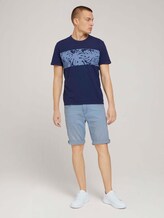T-Shirt mit floralem Print - Männer - Sailor Blue T-Shirt mit floralem Print - Männer - Sailor Blue - 3 - TOM TAILOR
