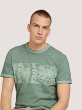 T-Shirt mit floralem Print - Männer - light mint green T-Shirt mit floralem Print - Männer - light mint green - 9 - TOM TAILOR