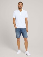 Poloshirt mit kleinem Logo - Männer - Off White Poloshirt mit kleinem Logo - Männer - Off White - 3 - TOM TAILOR