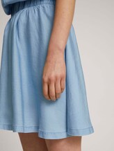 Fließender Minirock mit TENCEL™ Lyocell - Frauen - light stone bright blue denim Fließender Minirock mit TENCEL™ Lyocell - Frauen - light stone bright blue denim - 9 - TOM TAILOR Denim