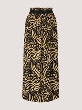 Maxi rok met split - Vrouwen - black animal print Maxi rok met split - Vrouwen - black animal print - 7 - TOM TAILOR Denim