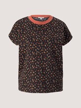 T-Shirt mit Stehkragen - Frauen - colourful leo print T-Shirt mit Stehkragen - Frauen - colourful leo print - 7 - TOM TAILOR Denim