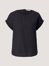 T-Shirt mit Bio-Baumwolle - Frauen - deep black T-Shirt mit Bio-Baumwolle - Frauen - deep black - 7 - TOM TAILOR Denim