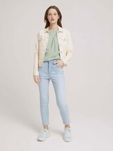 T-Shirt mit Bio-Baumwolle - Frauen - light dusty green T-Shirt mit Bio-Baumwolle - Frauen - light dusty green - 3 - TOM TAILOR Denim