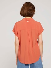 Short-sleeved blouse - Women - sundown coral Short-sleeved blouse - Women - sundown coral - 2 - TOM TAILOR Denim