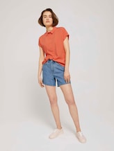 Short-sleeved blouse - Women - sundown coral Short-sleeved blouse - Women - sundown coral - 3 - TOM TAILOR Denim