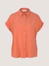 Short-sleeved blouse - Women - sundown coral Short-sleeved blouse - Women - sundown coral - 7 - TOM TAILOR Denim