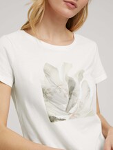 T-shirt met print - Vrouwen - Whisper White T-shirt met print - Vrouwen - Whisper White - 9 - TOM TAILOR