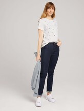 Besticktes T-Shirt mit Bio-Baumwolle - Frauen - offwhite birds embroidery Besticktes T-Shirt mit Bio-Baumwolle - Frauen - offwhite birds embroidery - 3 - TOM TAILOR