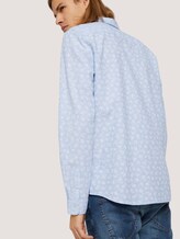 Leinen Hemd - Männer - blue small flowers print Leinen Hemd - Männer - blue small flowers print - 10 - TOM TAILOR Denim