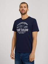 Print T-Shirt - Männer - Sailor Blue Print T-Shirt - Männer - Sailor Blue - 1 - TOM TAILOR