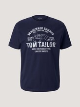 Print T-Shirt - Männer - Sailor Blue Print T-Shirt - Männer - Sailor Blue - 7 - TOM TAILOR