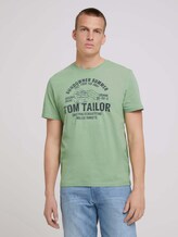 Print T-Shirt - Männer - light mint green Print T-Shirt - Männer - light mint green - 1 - TOM TAILOR