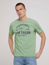 Print T-Shirt - Männer - light mint green Print T-Shirt - Männer - light mint green - 5 - TOM TAILOR