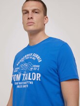 Print T-Shirt - Männer - victory blue Print T-Shirt - Männer - victory blue - 9 - TOM TAILOR