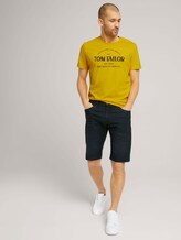 Logo Print T-Shirt mit Bio-Baumwolle - Männer - Californian Yellow Logo Print T-Shirt mit Bio-Baumwolle - Männer - Californian Yellow - 3 - TOM TAILOR