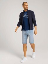 T-shirt met logo print en biologisch katoen - Mannen - after dark blue T-shirt met logo print en biologisch katoen - Mannen - after dark blue - 3 - TOM TAILOR